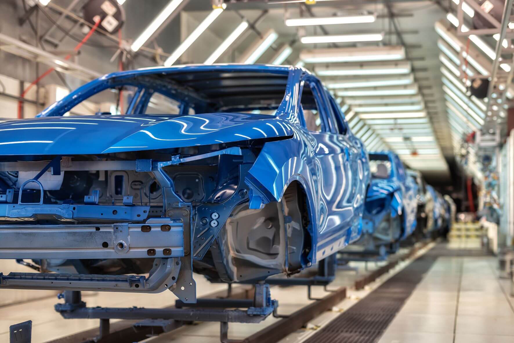Automotive - Car manufacturing production line website