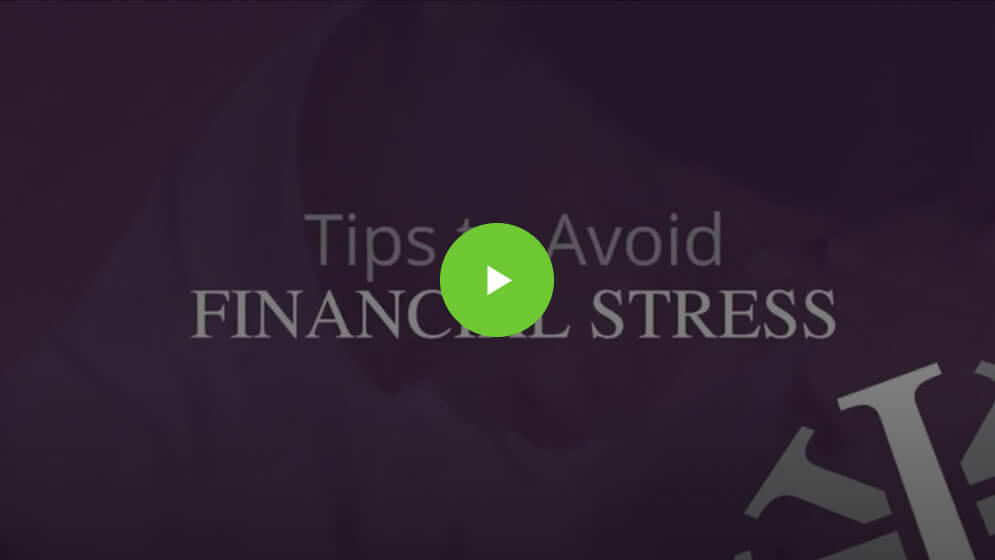 Tips to avoid financial stress Video