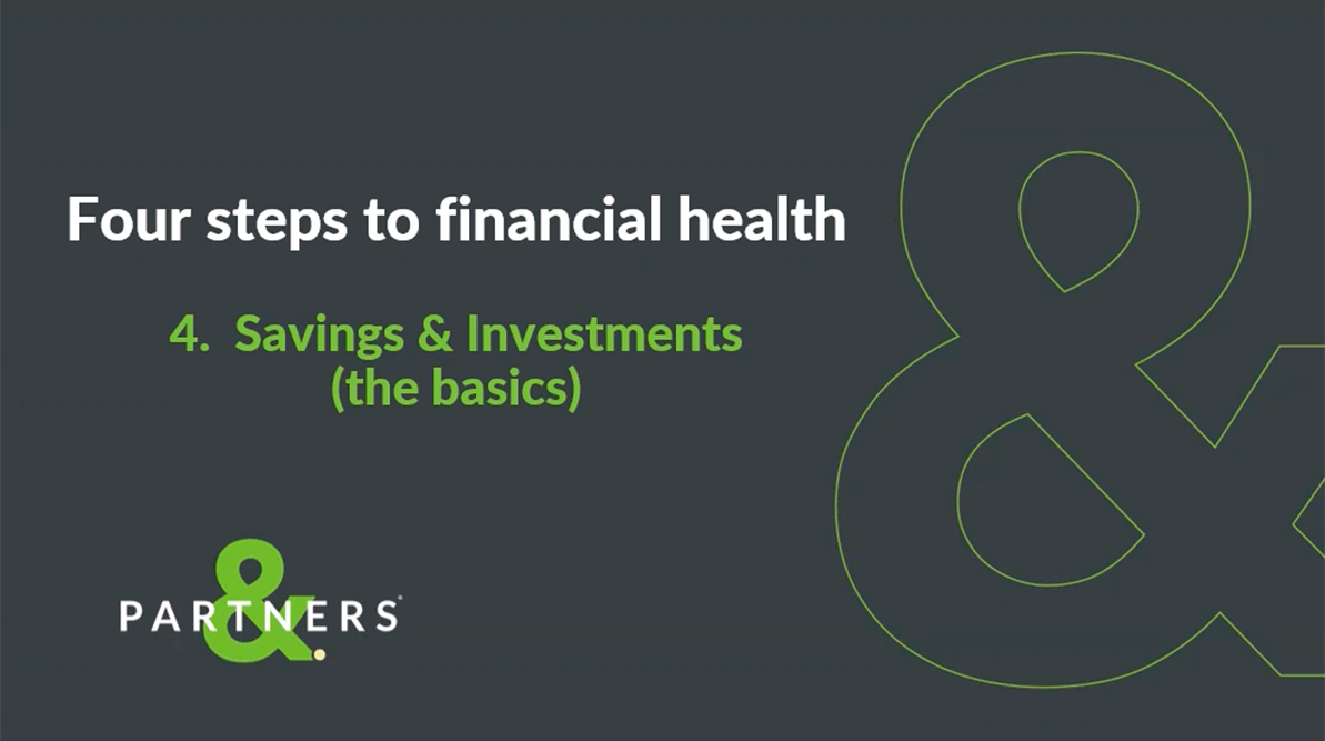 4 steps to financial health video