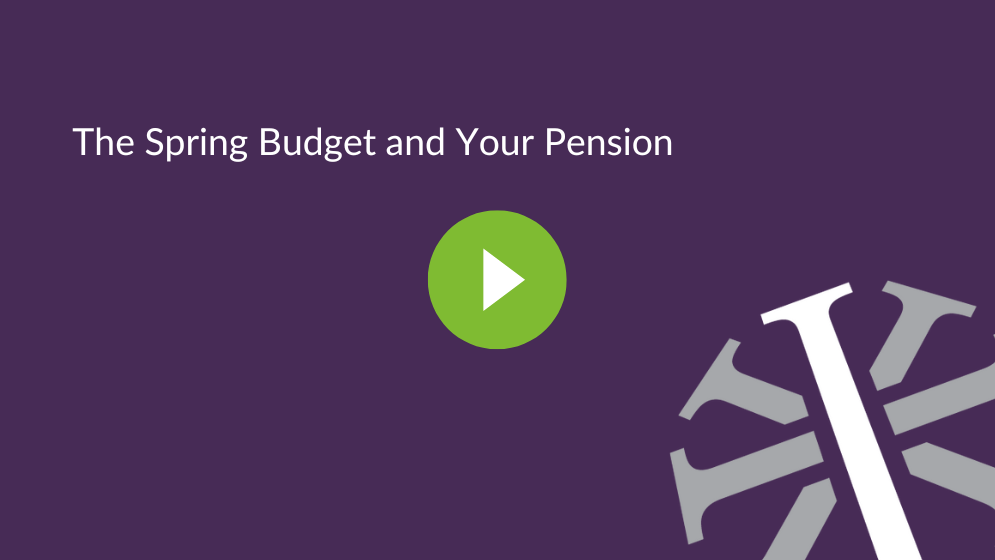 Sprung budget and your pension